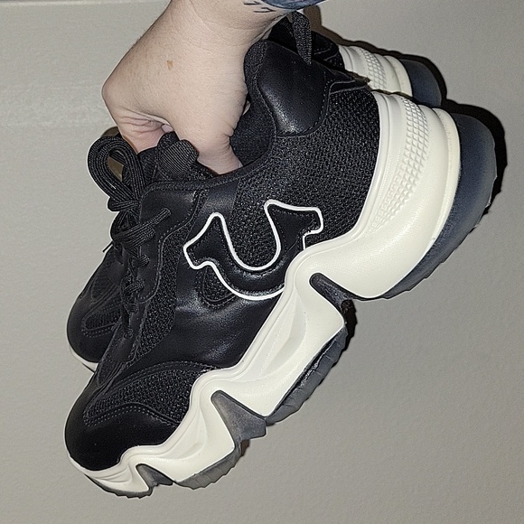 True Religion Rory Platform Chunky Sneaker Size 8.5 - Picture 5 of 5